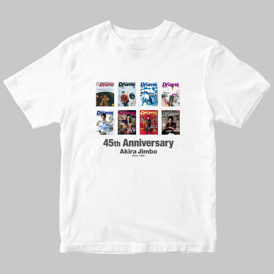 神保 彰 デビュー45周年記念”ドラマガ表紙”半袖Tシャツ