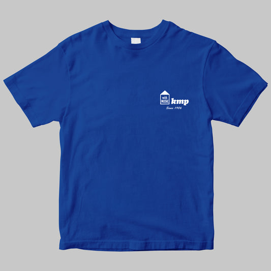 楽譜出版ケイ・エム・ピーのロゴTシャツ