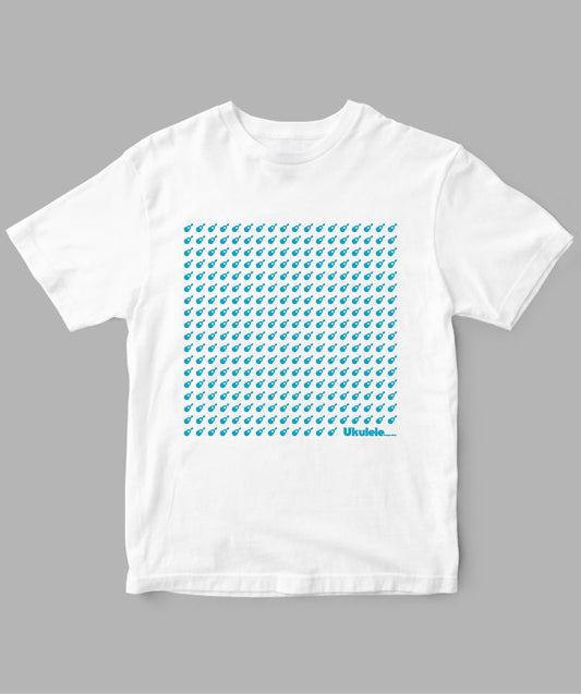 豆ウクレレTシャツ スクエア