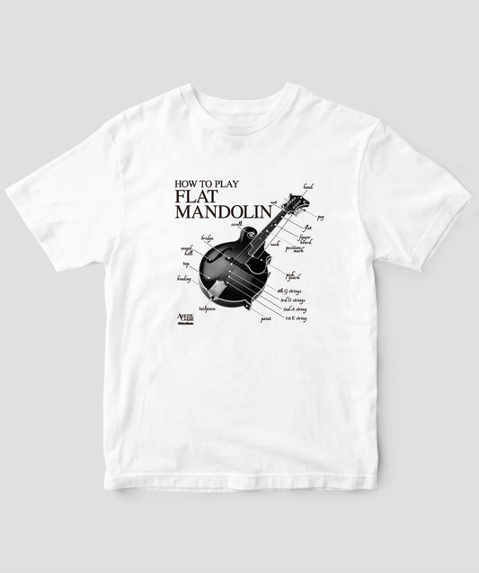 HOW TO PLAY フラット・マンドリンTシャツ Type A