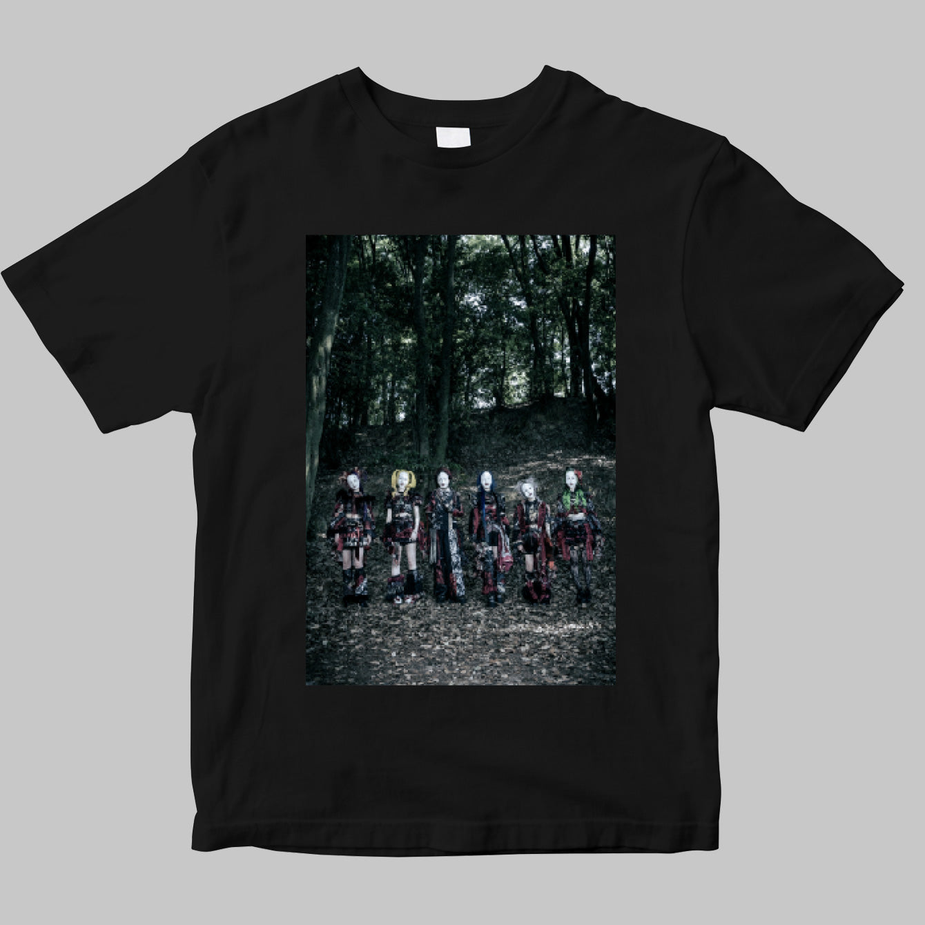 マザリ「能面」半袖Tシャツ【予約販売：2026年7月20日まで】