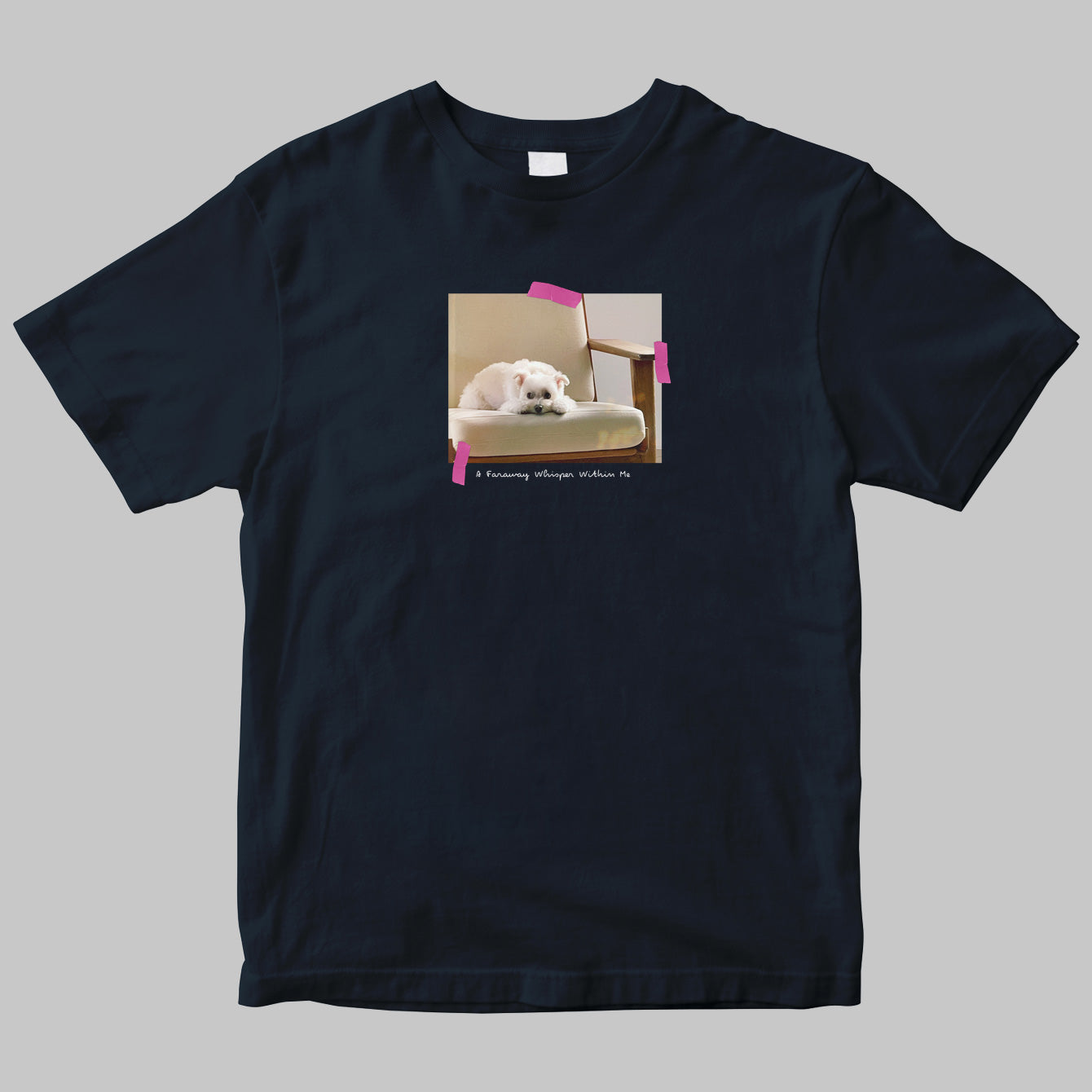 村濱遥フォトエッセイ『遥かにささやく』半袖Tシャツ（Bバージョン）＜期間限定＞