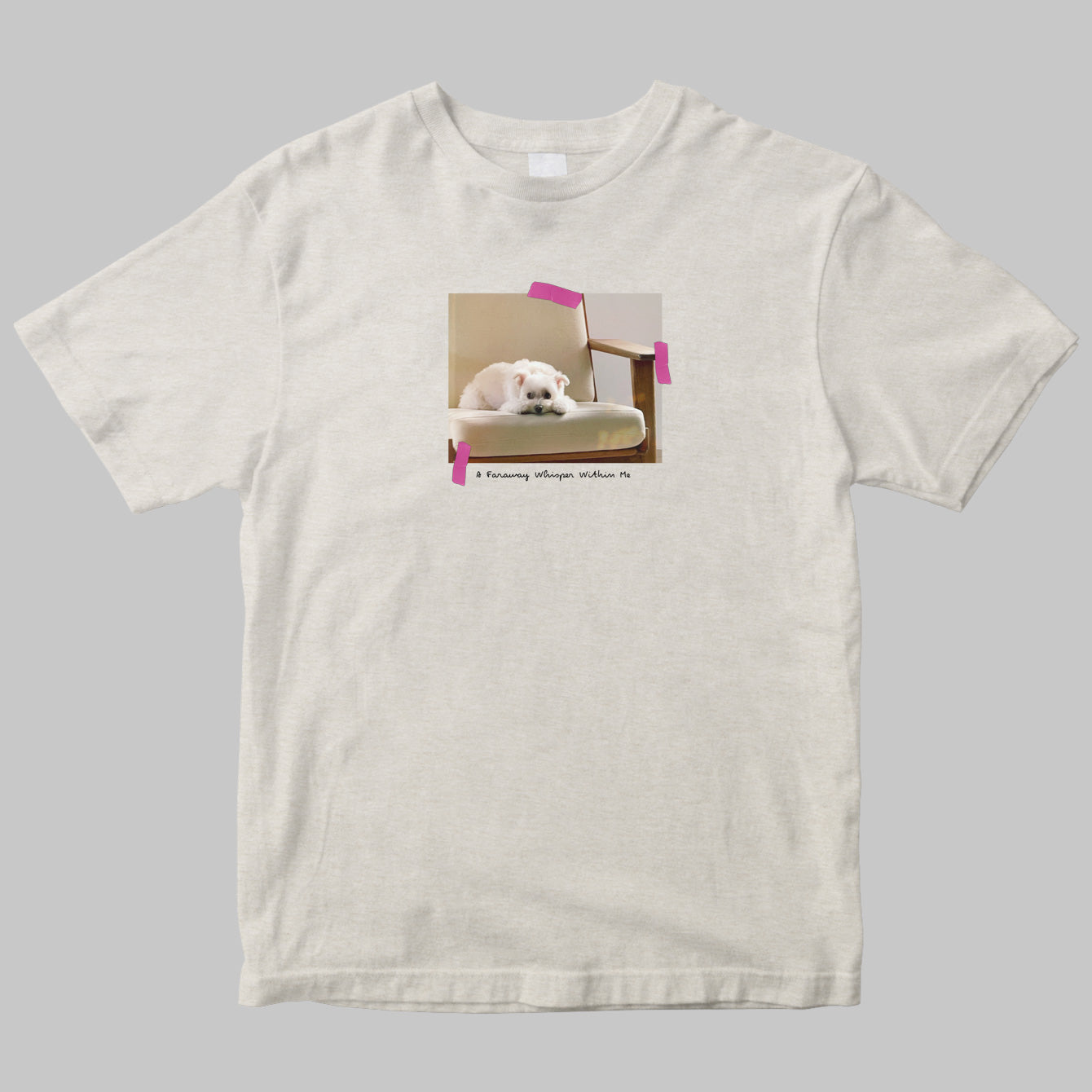 村濱遥フォトエッセイ『遥かにささやく』半袖Tシャツ（Bバージョン）＜期間限定＞