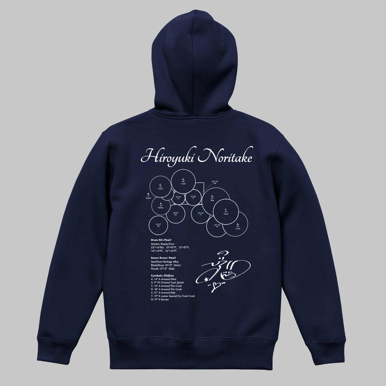 Drummer's Set Up Vol.30 則竹 裕之 “Hoodie”