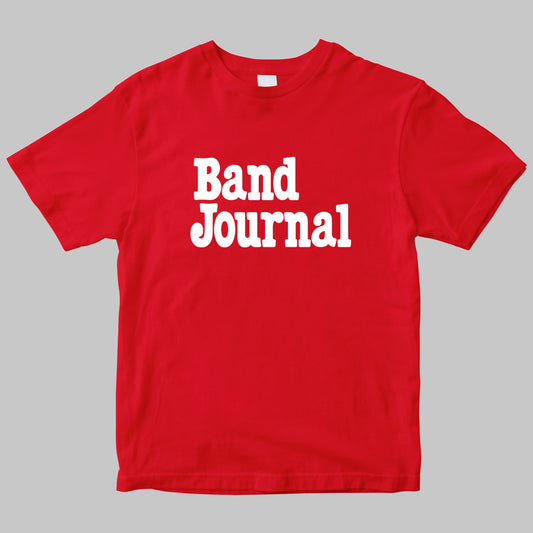 「Band Journal（バンドジャーナル）」のロゴTシャツ