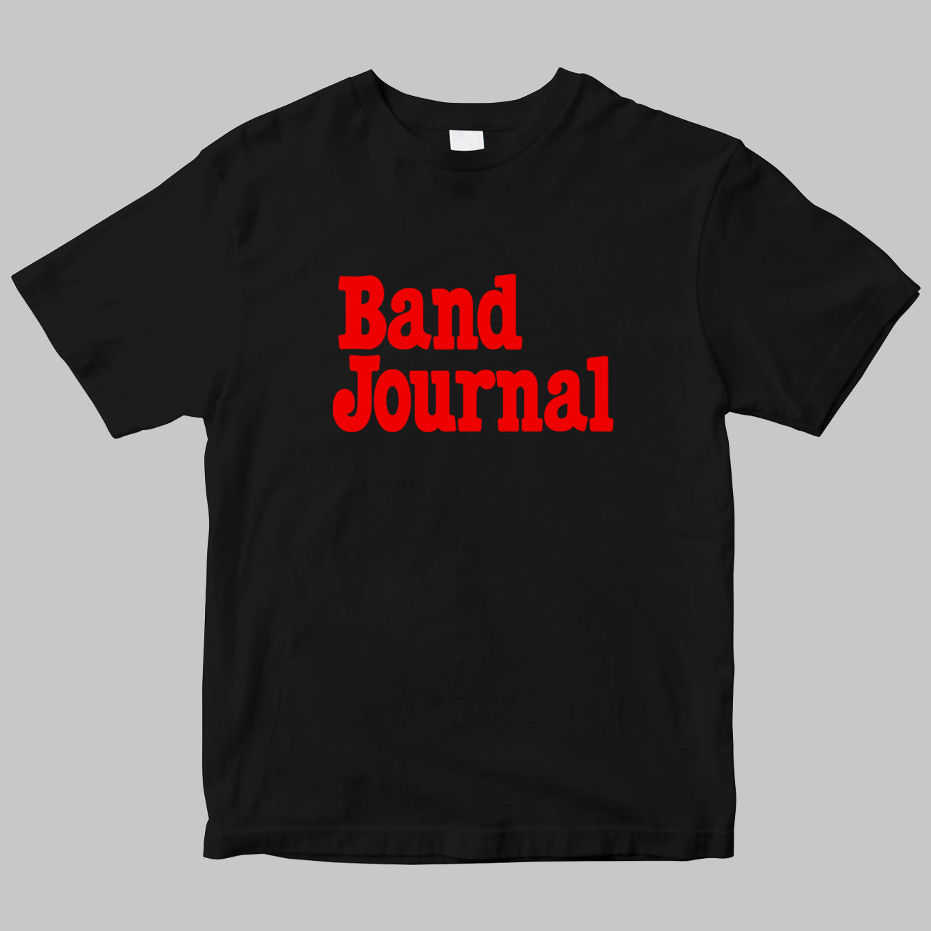 「Band Journal（バンドジャーナル）」のロゴTシャツ