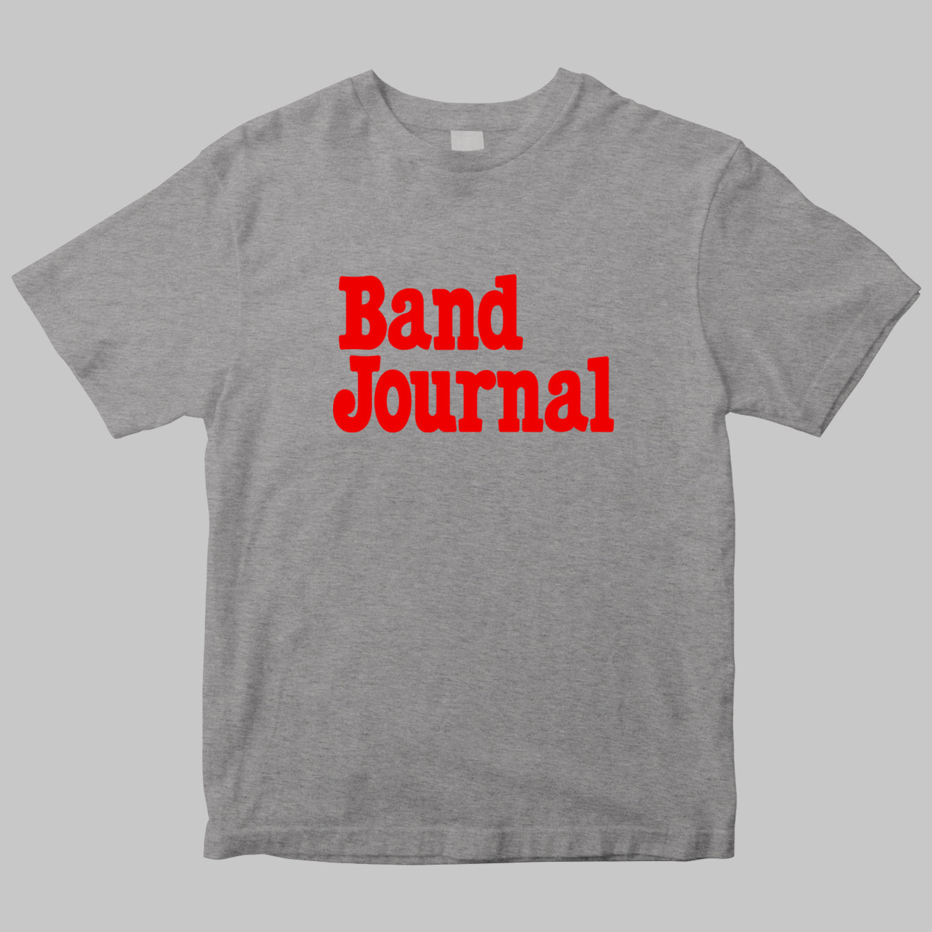 「Band Journal（バンドジャーナル）」のロゴTシャツ