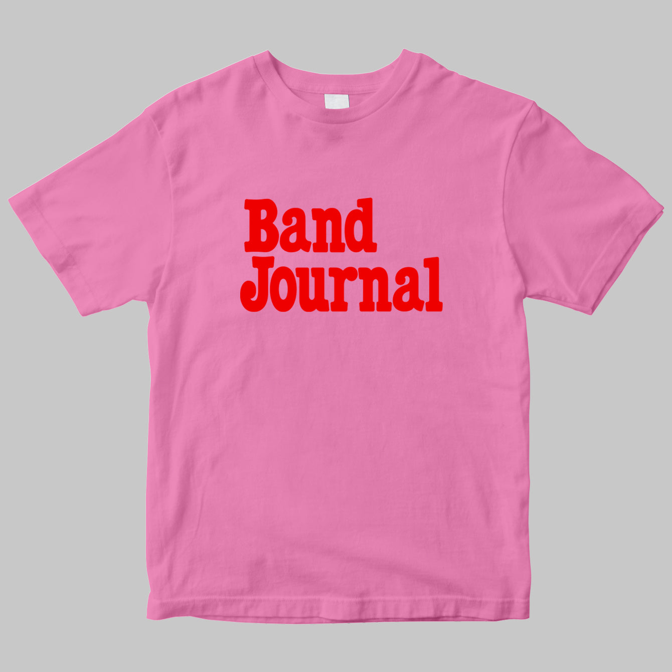 「Band Journal（バンドジャーナル）」のロゴTシャツ