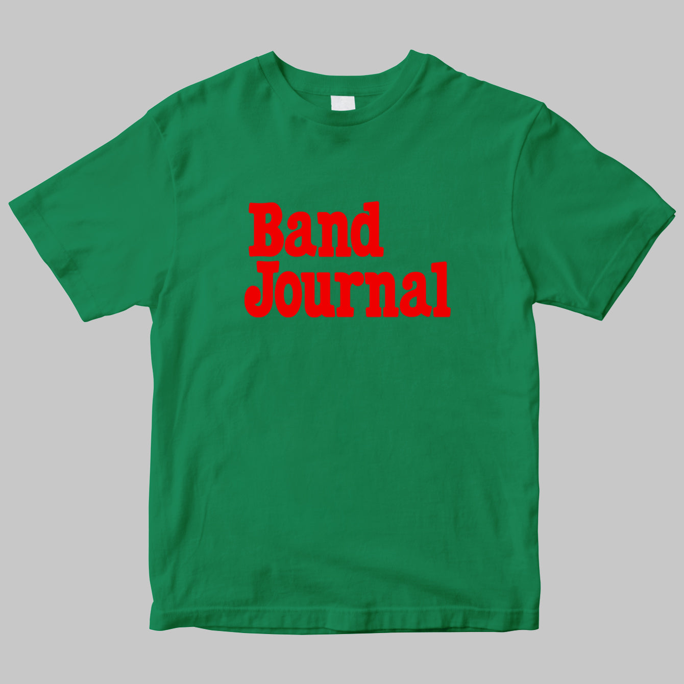 「Band Journal（バンドジャーナル）」のロゴTシャツ