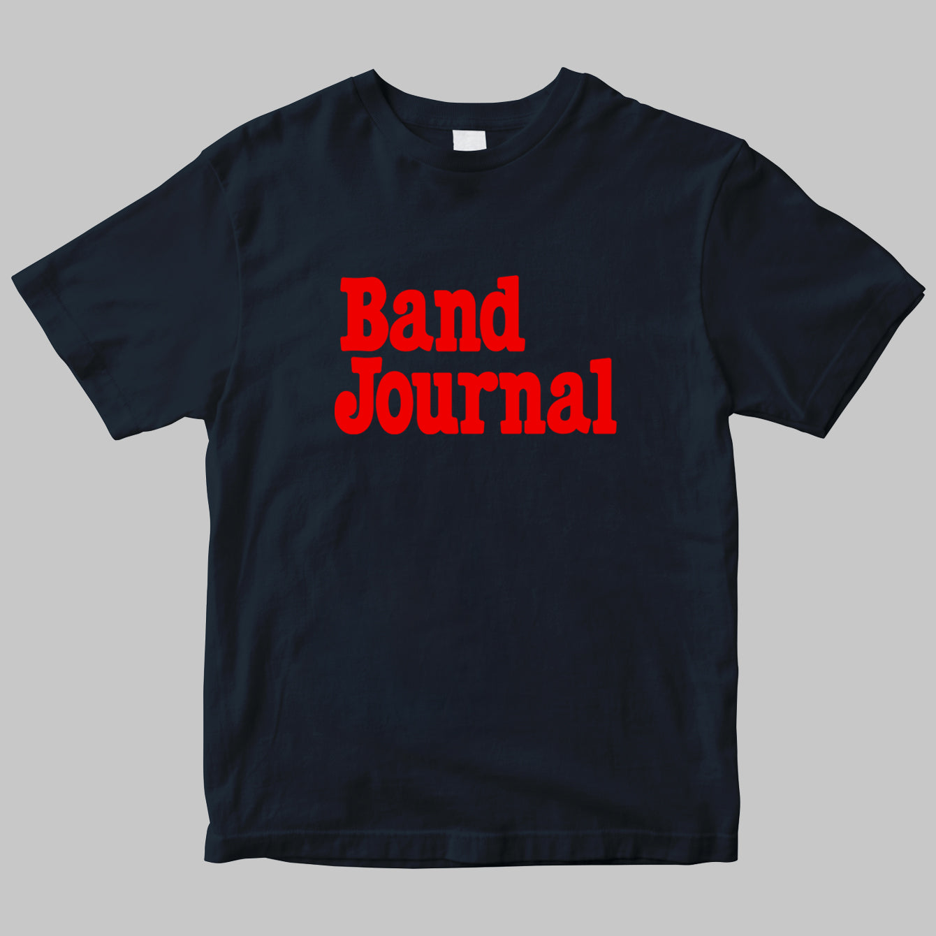 「Band Journal（バンドジャーナル）」のロゴTシャツ