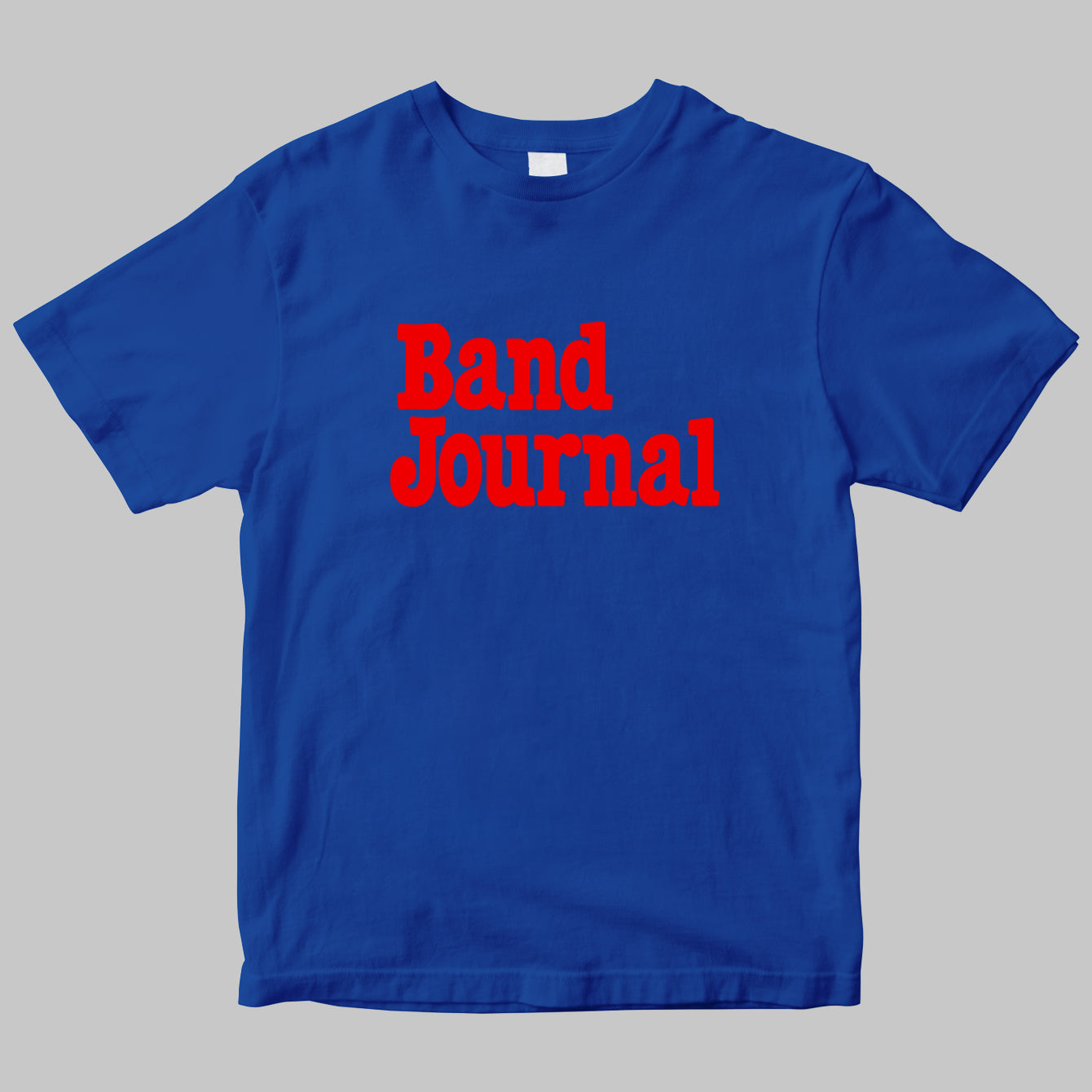 「Band Journal（バンドジャーナル）」のロゴTシャツ