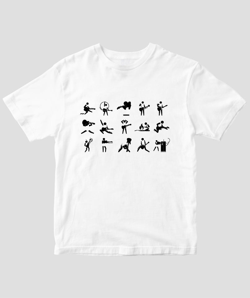 【キッズ】ピクトグラムで愛でるギター・パフォーマンスの世界 / 15 pictograms