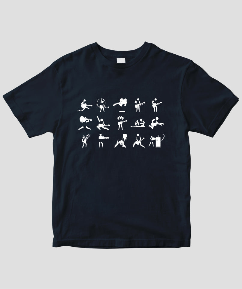 ピクトグラムで愛でるギター・パフォーマンスの世界 / 15 pictograms