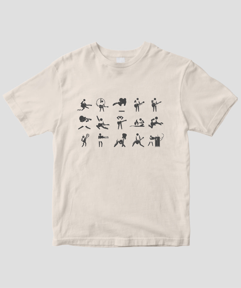 ピクトグラムで愛でるギター・パフォーマンスの世界 / 15 pictograms