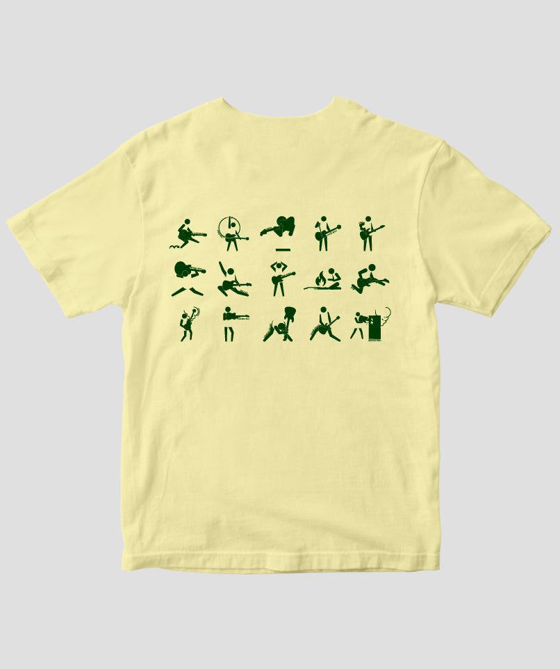 【両面パターン】ピクトグラムで愛でるギター・パフォーマンスの世界 / DUCK WALK