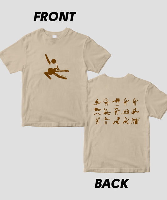 【両面パターン】ピクトグラムで愛でるギター・パフォーマンスの世界 / FIRE & ICE