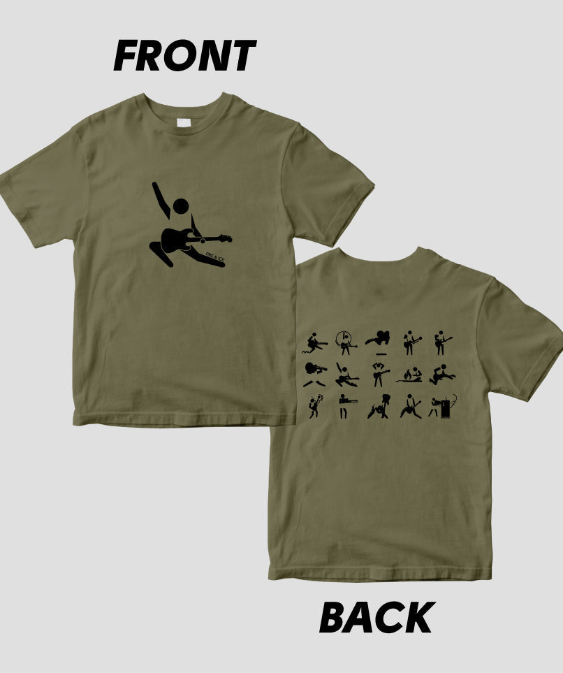 【キッズ・両面パターン】ピクトグラムで愛でるギター・パフォーマンスの世界 / FIRE & ICE