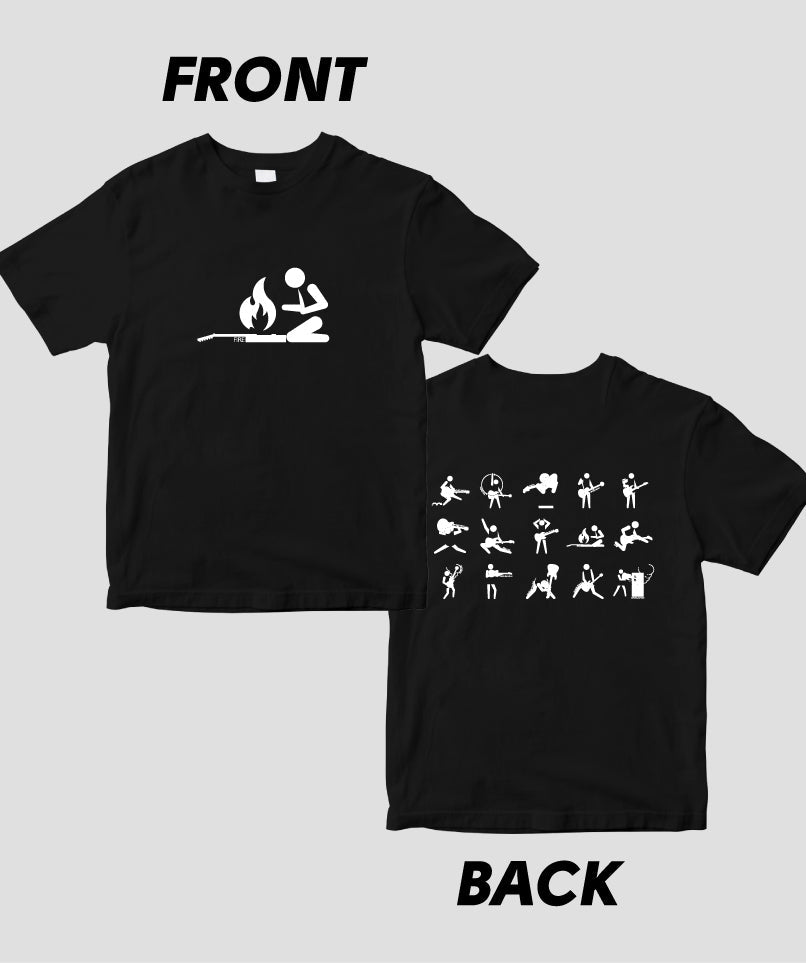 【キッズ・両面パターン】ピクトグラムで愛でるギター・パフォーマンスの世界 / FIRE