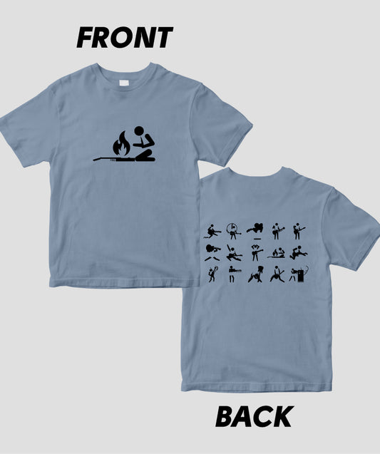 【両面パターン】ピクトグラムで愛でるギター・パフォーマンスの世界 / FIRE