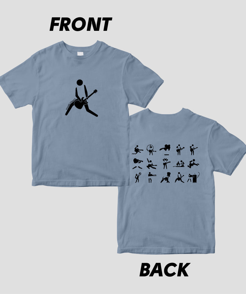 【キッズ・両面パターン】ピクトグラムで愛でるギター・パフォーマンスの世界 / POWER STANCE