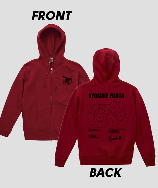 Drummer's Set Up Vol.36 藤田 亮介 “Hoodie”