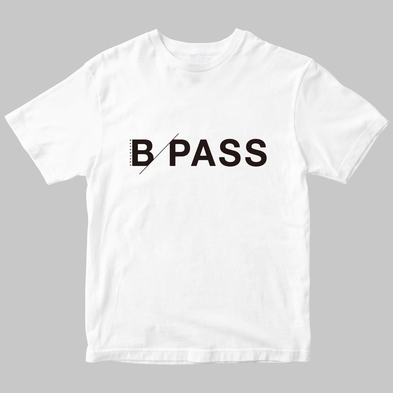 月刊「B-PASS」のロゴTシャツ