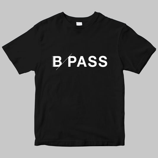 月刊「B-PASS」のロゴTシャツ