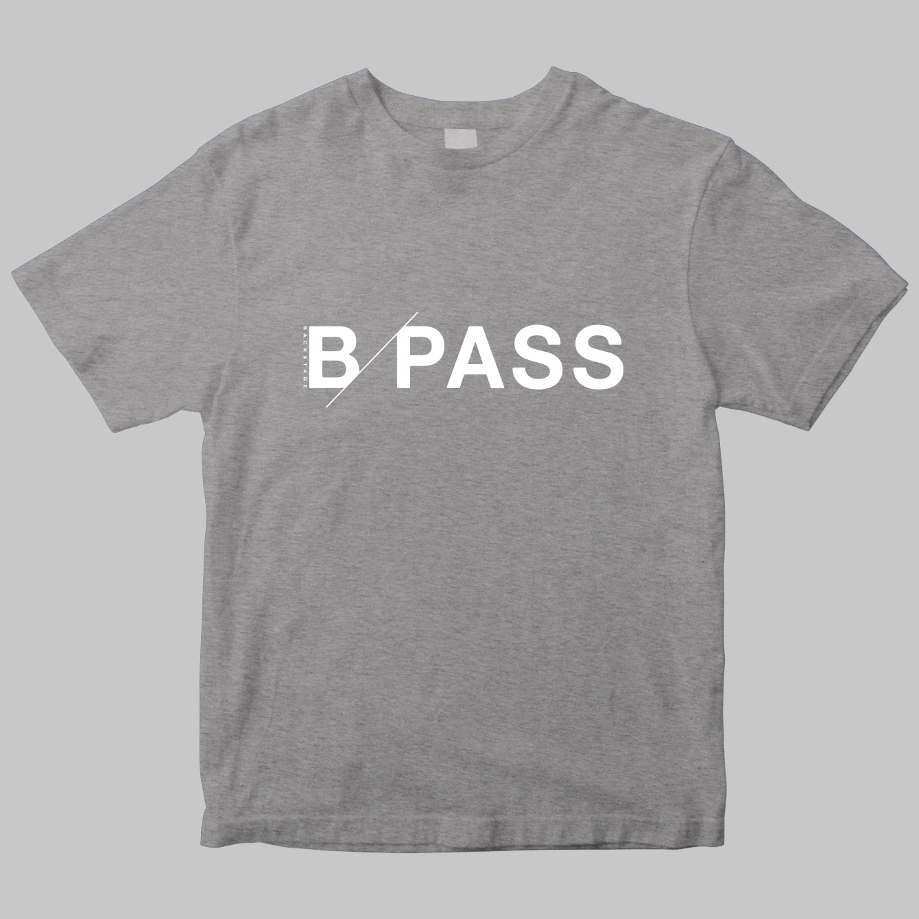 月刊「B-PASS」のロゴTシャツ