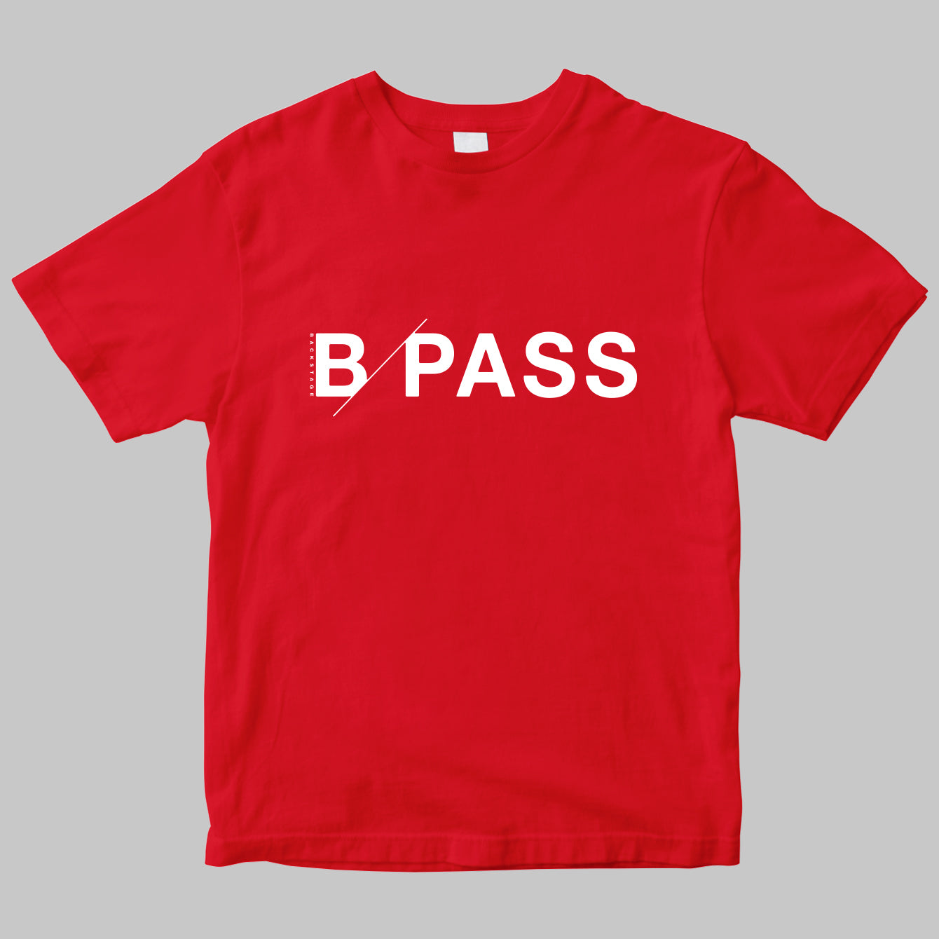 月刊「B-PASS」のロゴTシャツ