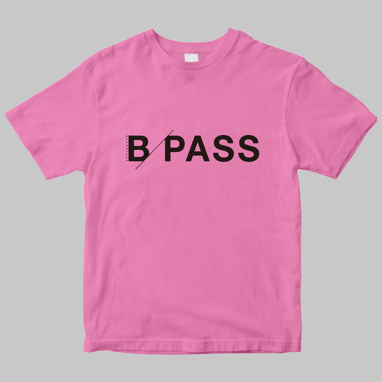 月刊「B-PASS」のロゴTシャツ