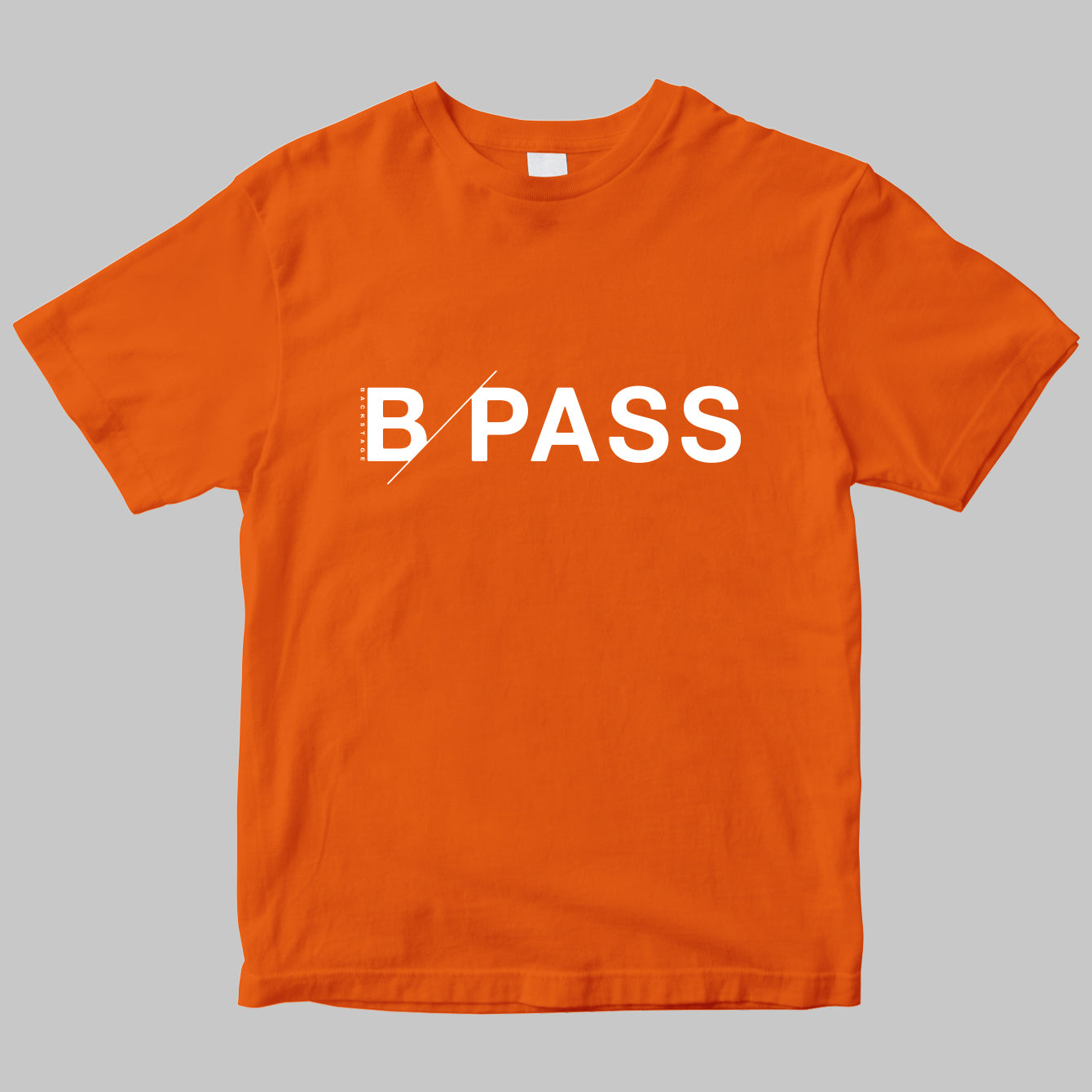 月刊「B-PASS」のロゴTシャツ