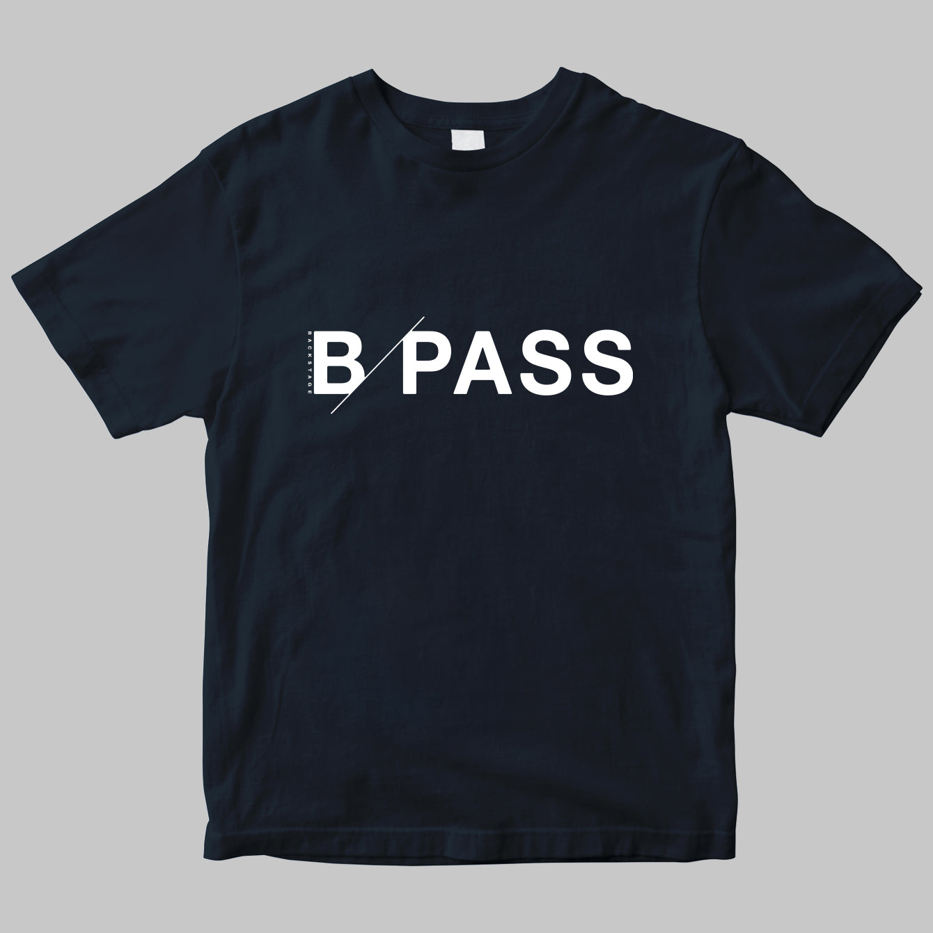 月刊「B-PASS」のロゴTシャツ