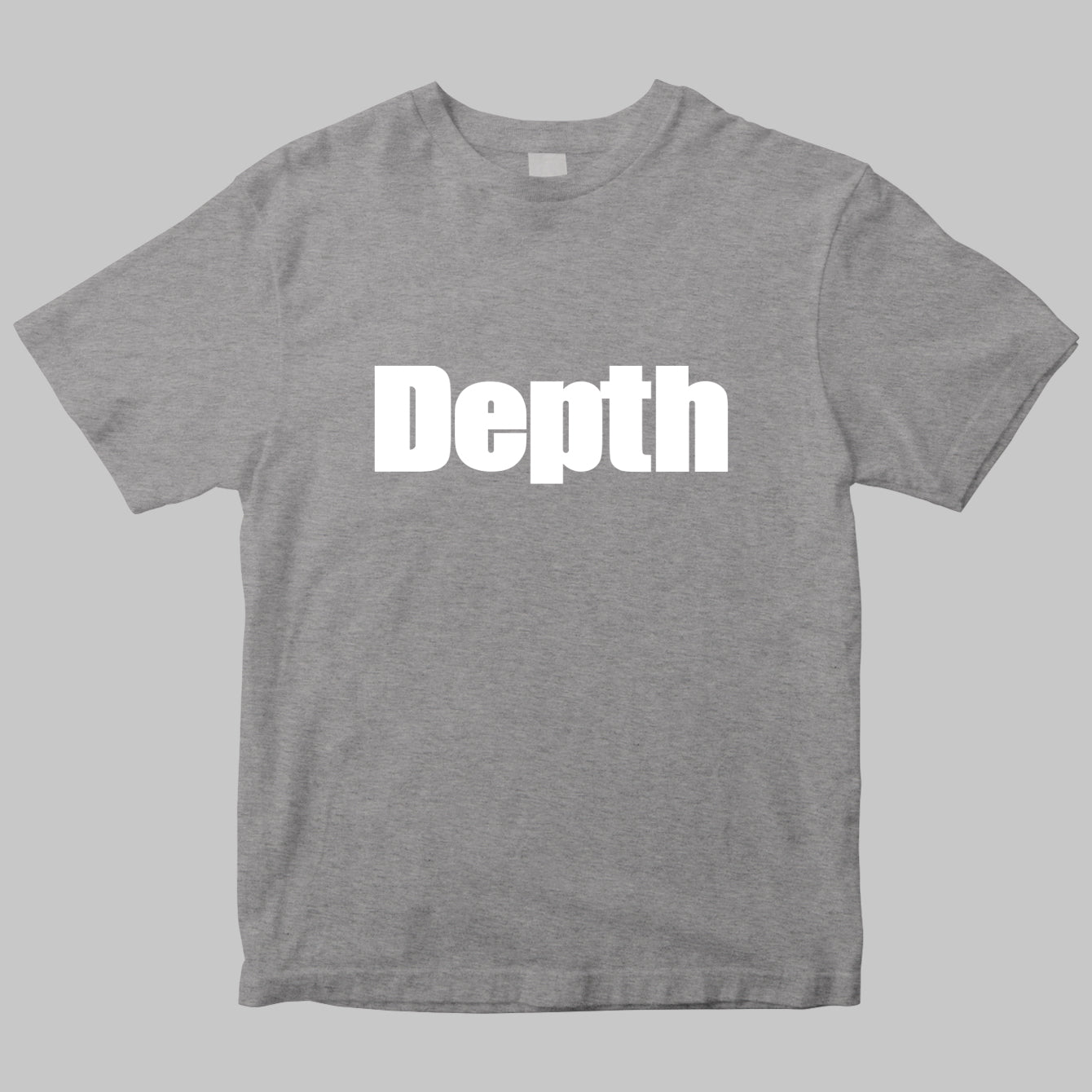 ムック「Depth」のロゴＴシャツ