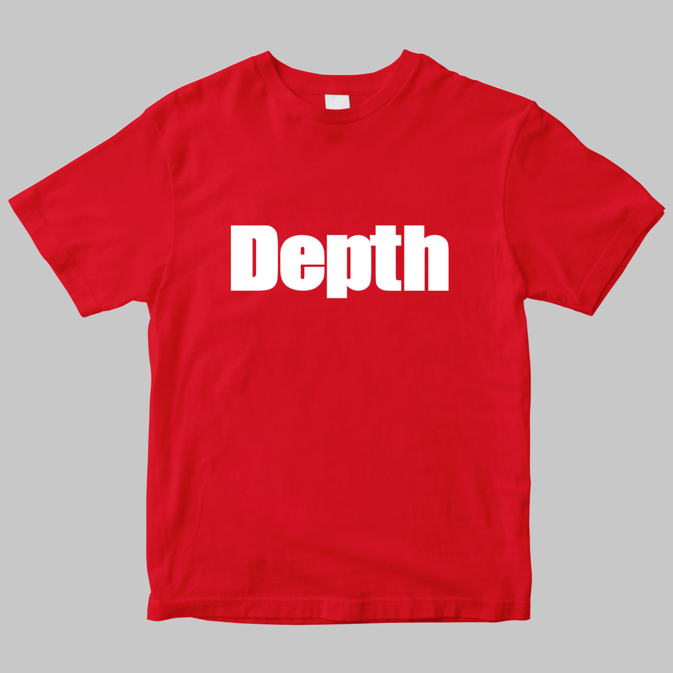 ムック「Depth」のロゴＴシャツ