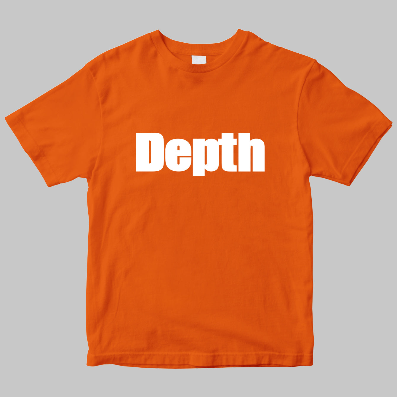 ムック「Depth」のロゴＴシャツ