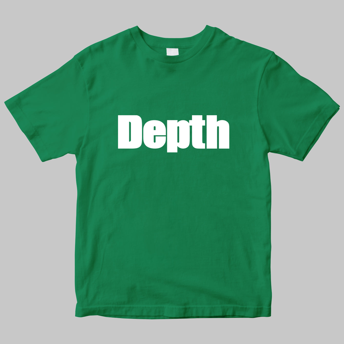 ムック「Depth」のロゴＴシャツ