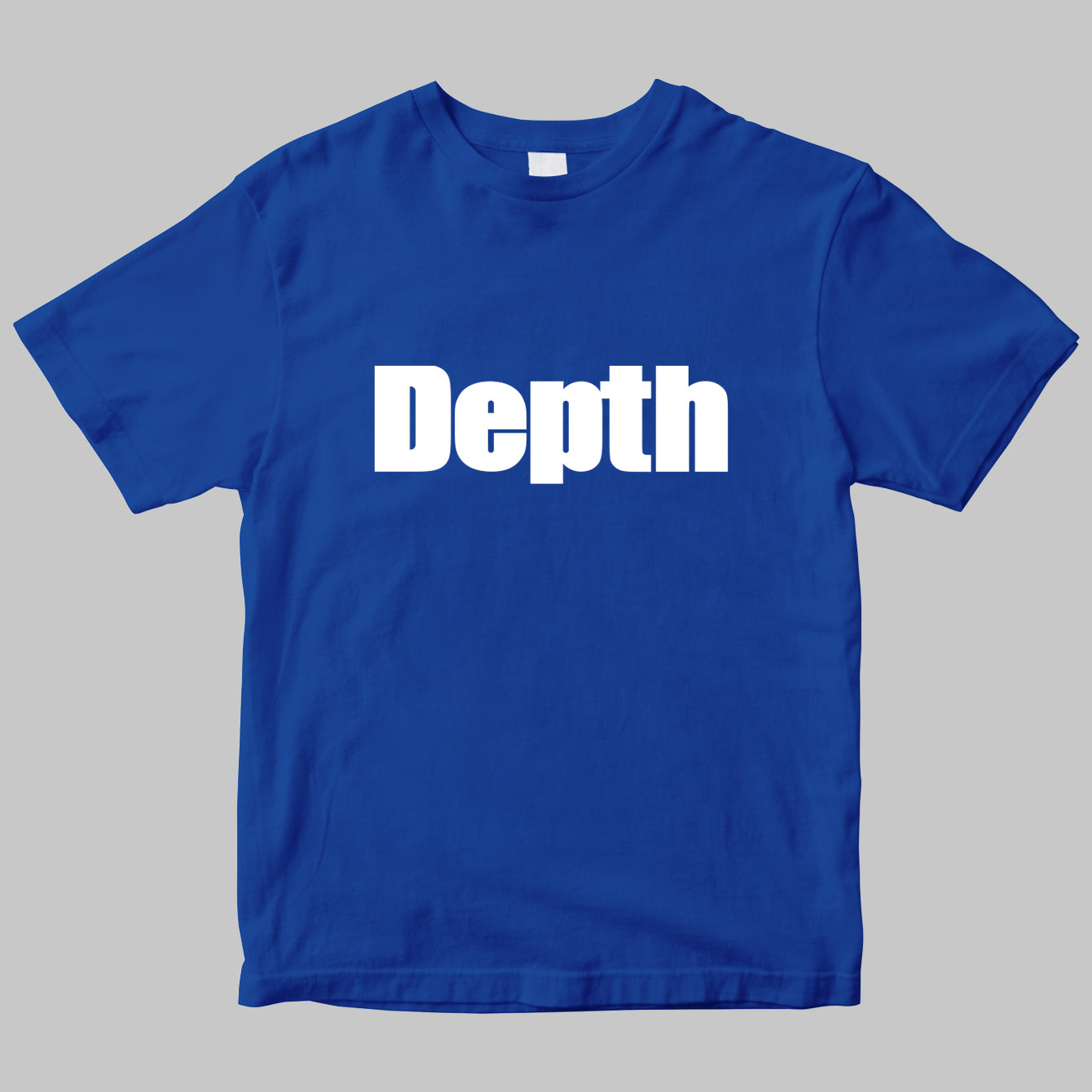 ムック「Depth」のロゴＴシャツ