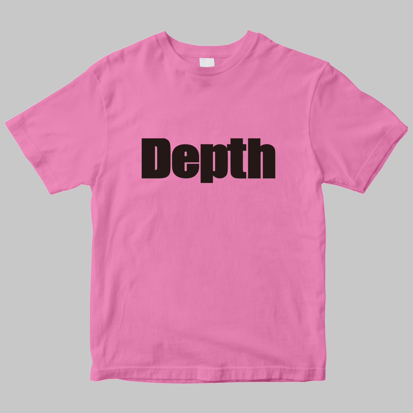 ムック「Depth」のロゴＴシャツ