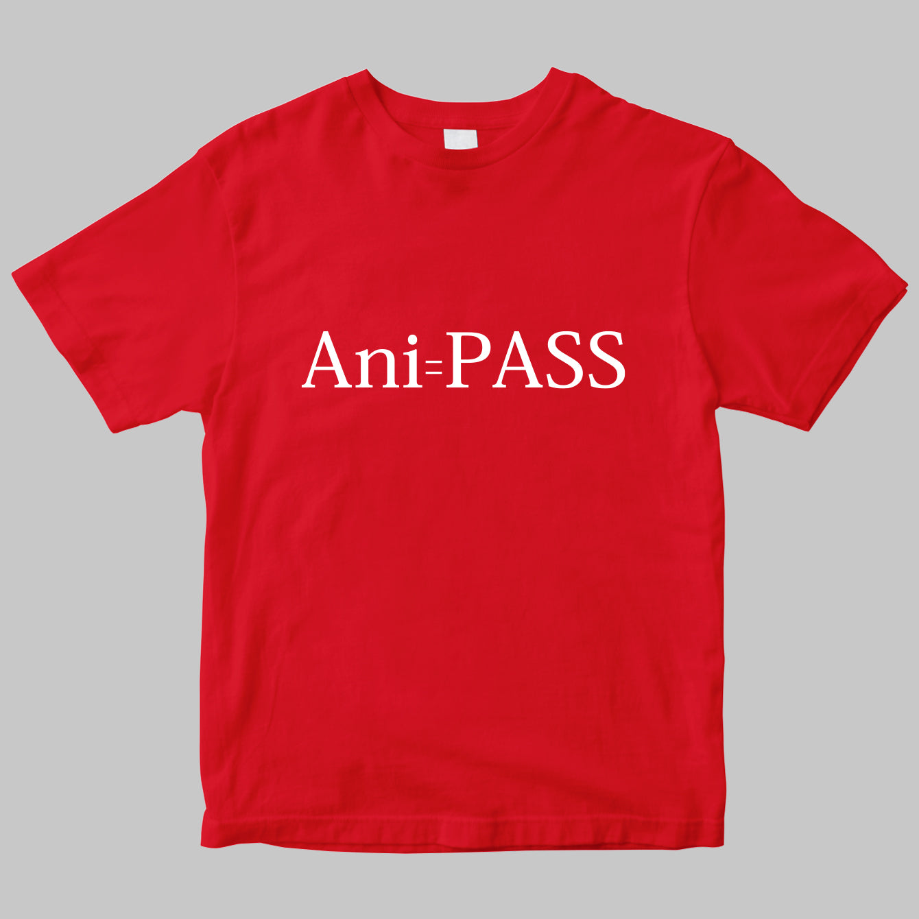 ムック「Ani=PASS（アニパス）」のロゴTシャツ