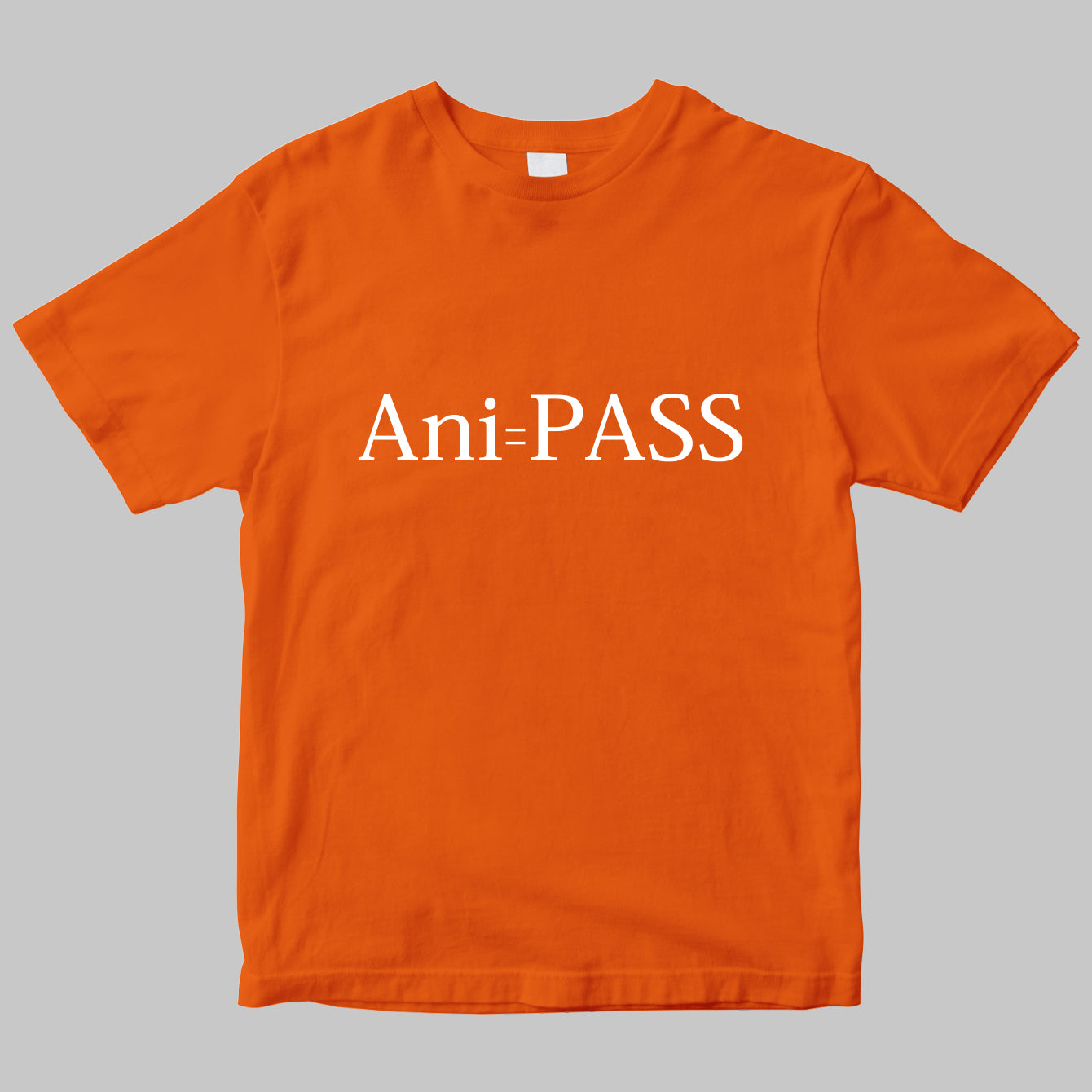 ムック「Ani=PASS（アニパス）」のロゴTシャツ