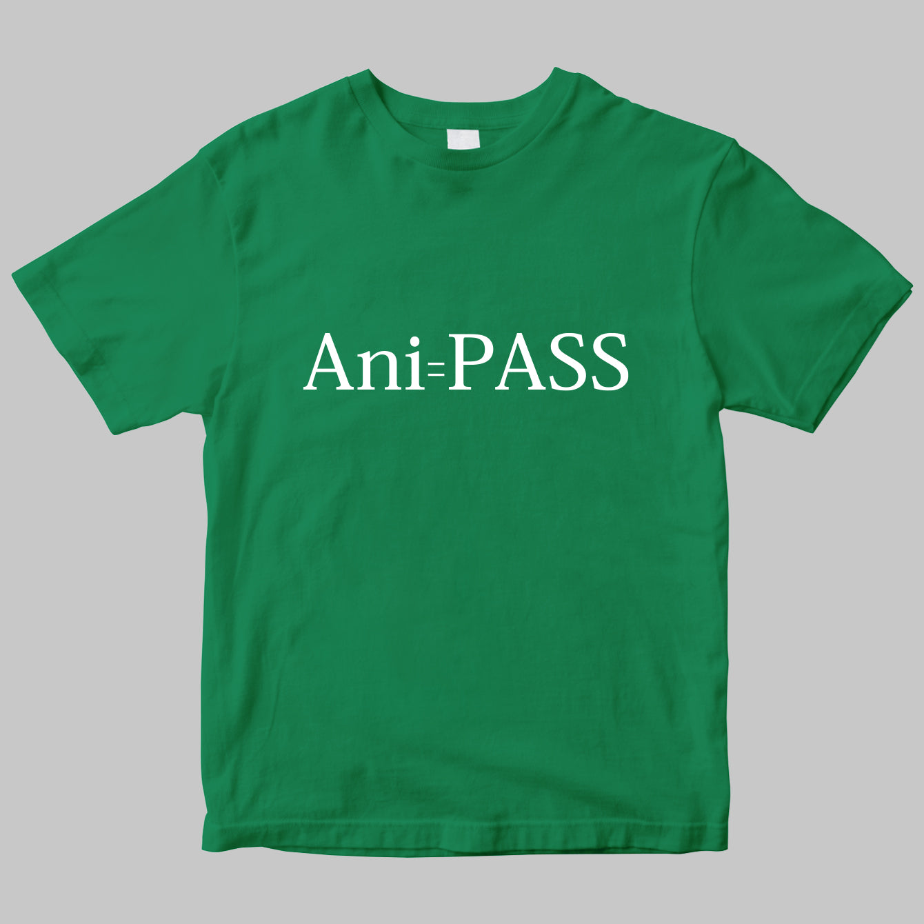 ムック「Ani=PASS（アニパス）」のロゴTシャツ