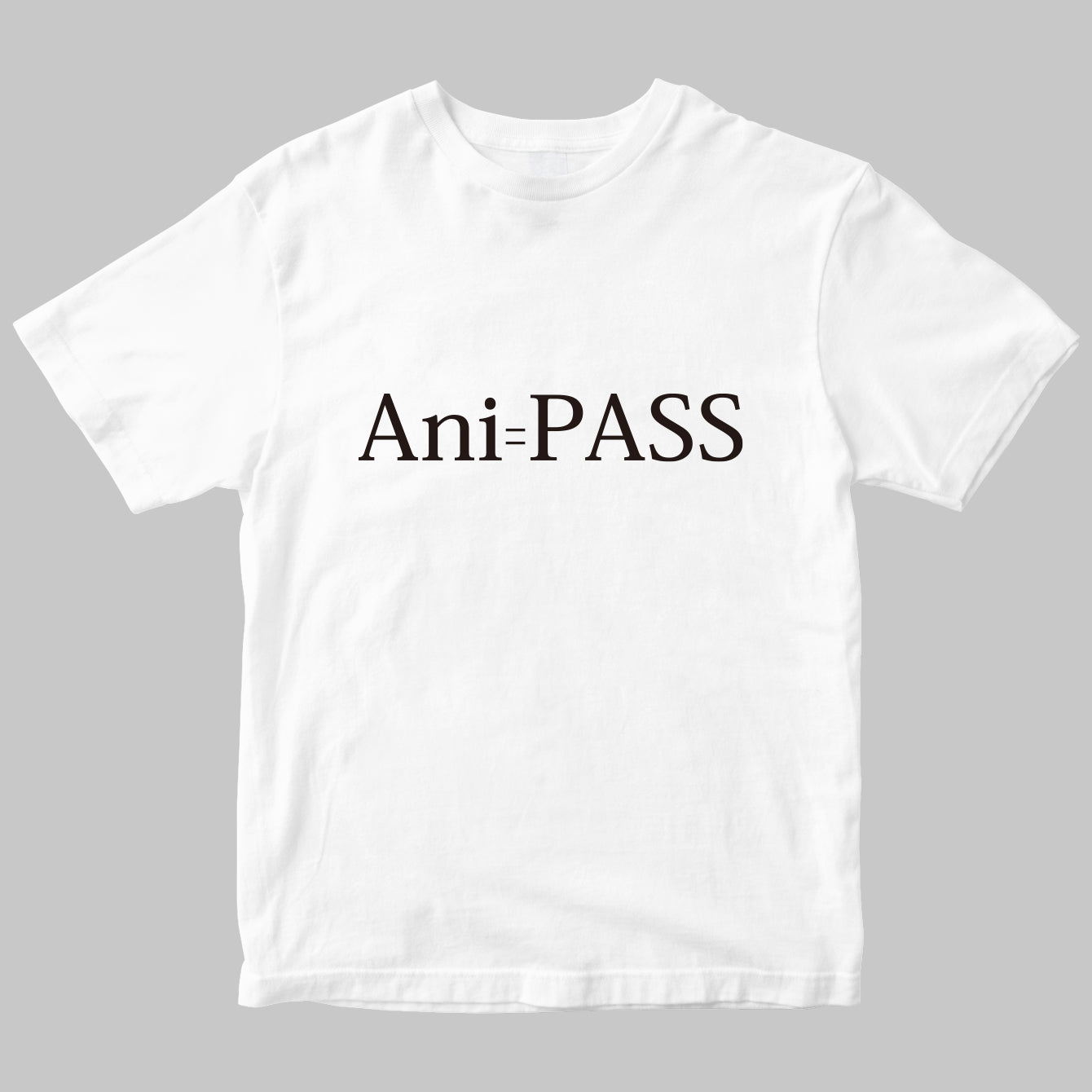 ムック「Ani=PASS（アニパス）」のロゴTシャツ
