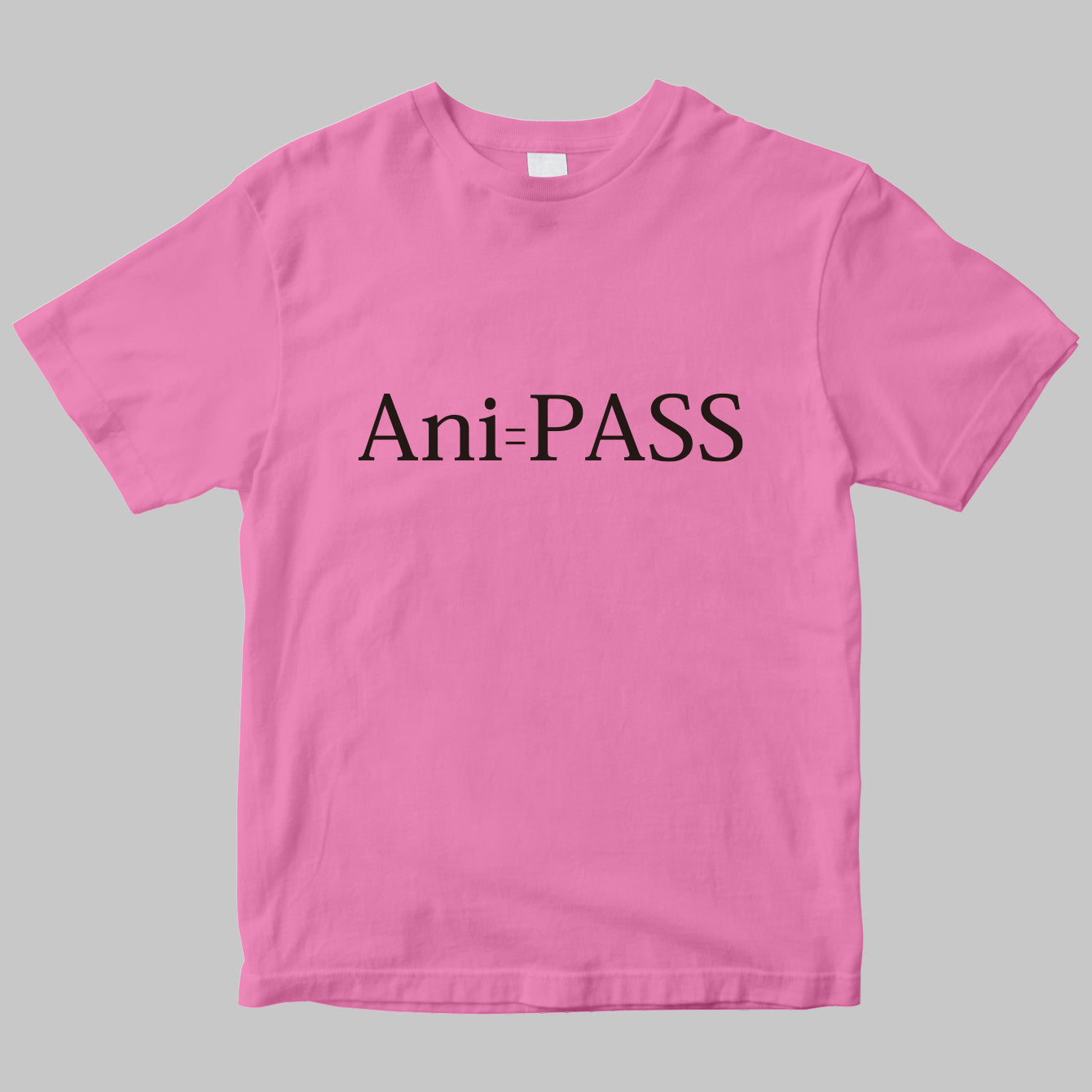 ムック「Ani=PASS（アニパス）」のロゴTシャツ