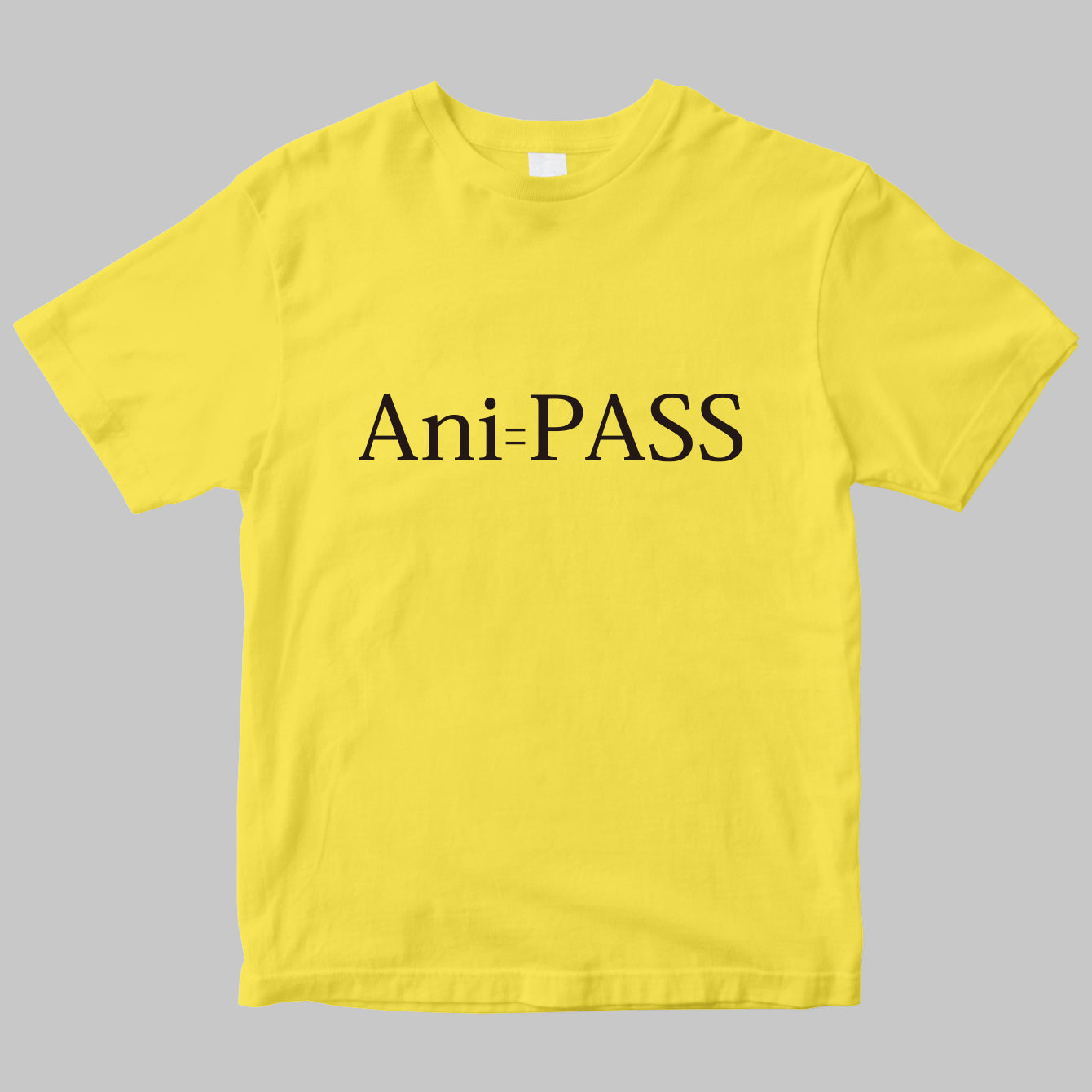 ムック「Ani=PASS（アニパス）」のロゴTシャツ