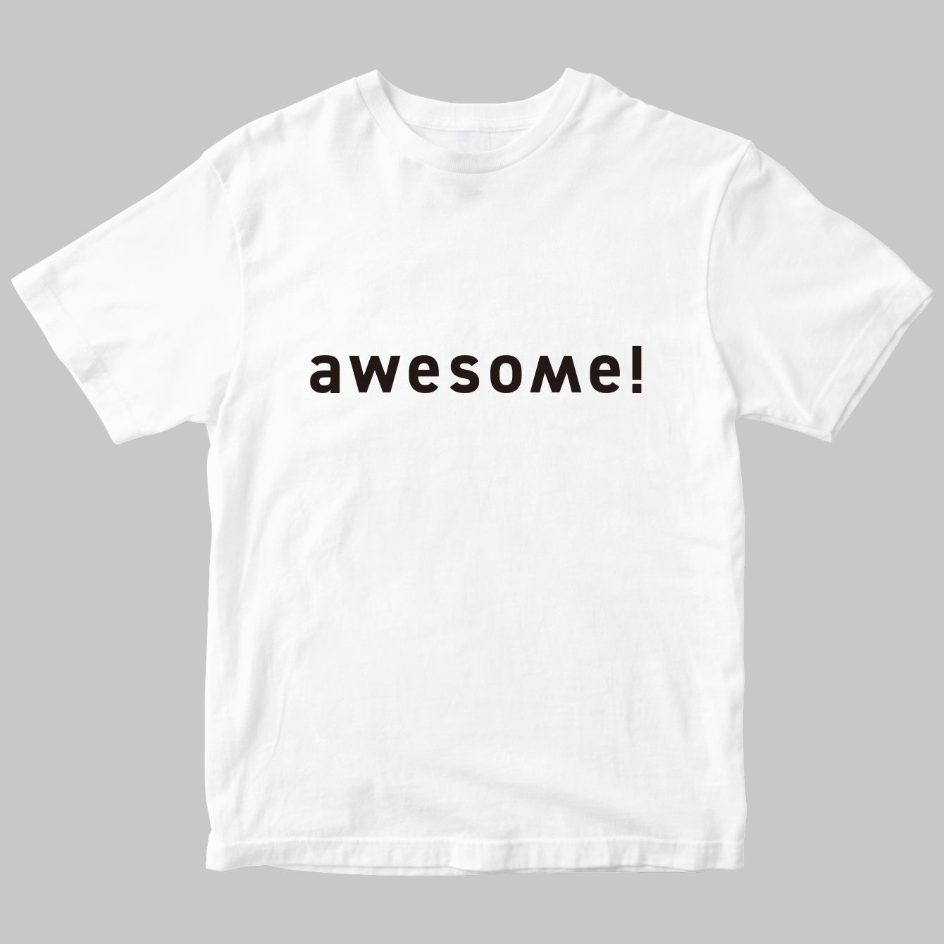 ムック「awesome!」のロゴTシャツ