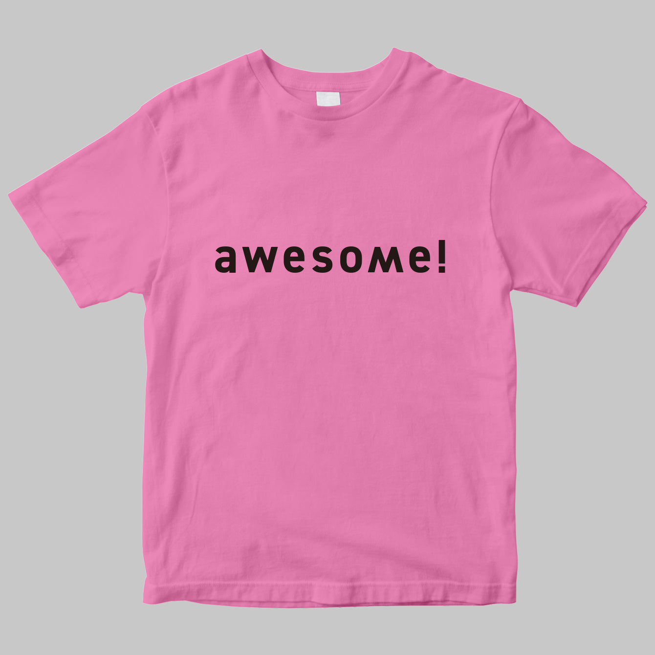 ムック「awesome!」のロゴTシャツ