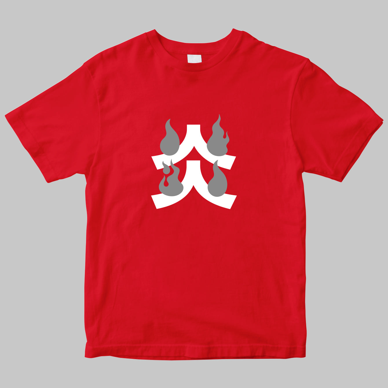 ムック「炎」のロゴTシャツ