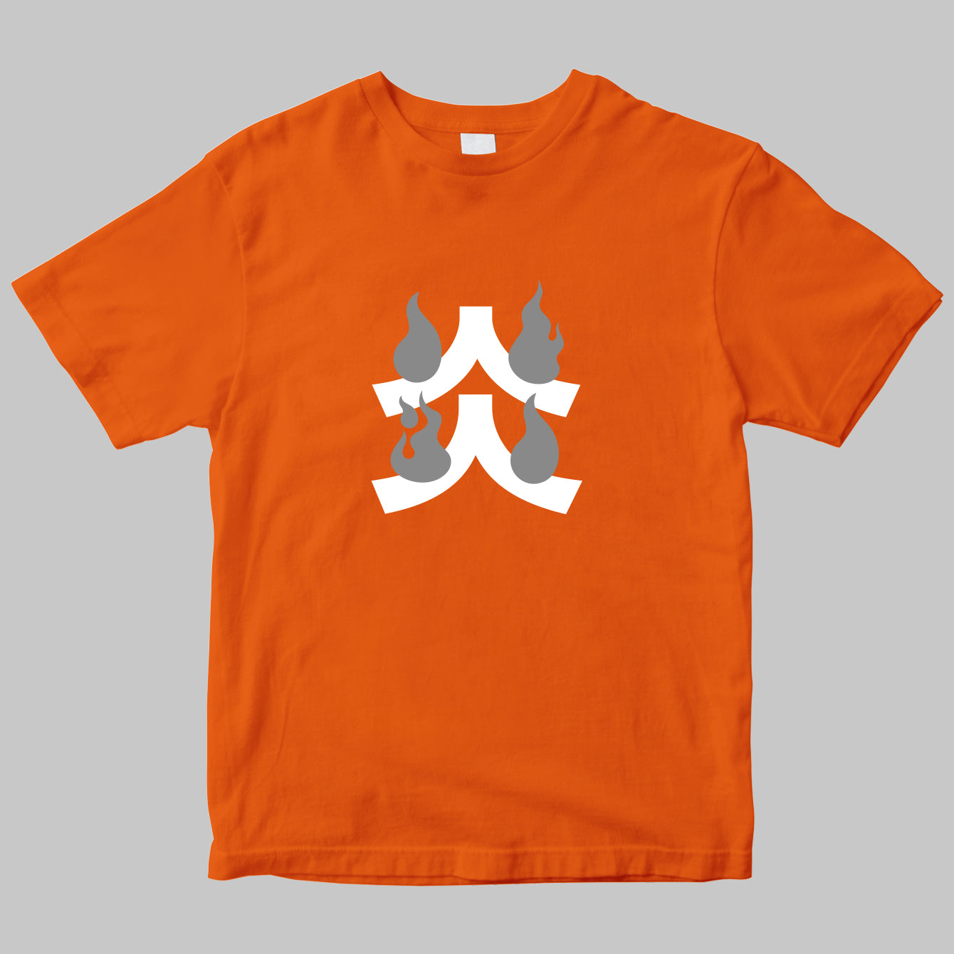 ムック「炎」のロゴTシャツ