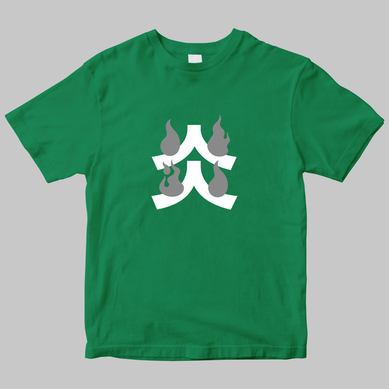 ムック「炎」のロゴTシャツ