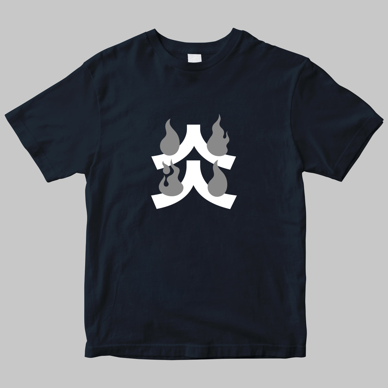 ムック「炎」のロゴTシャツ